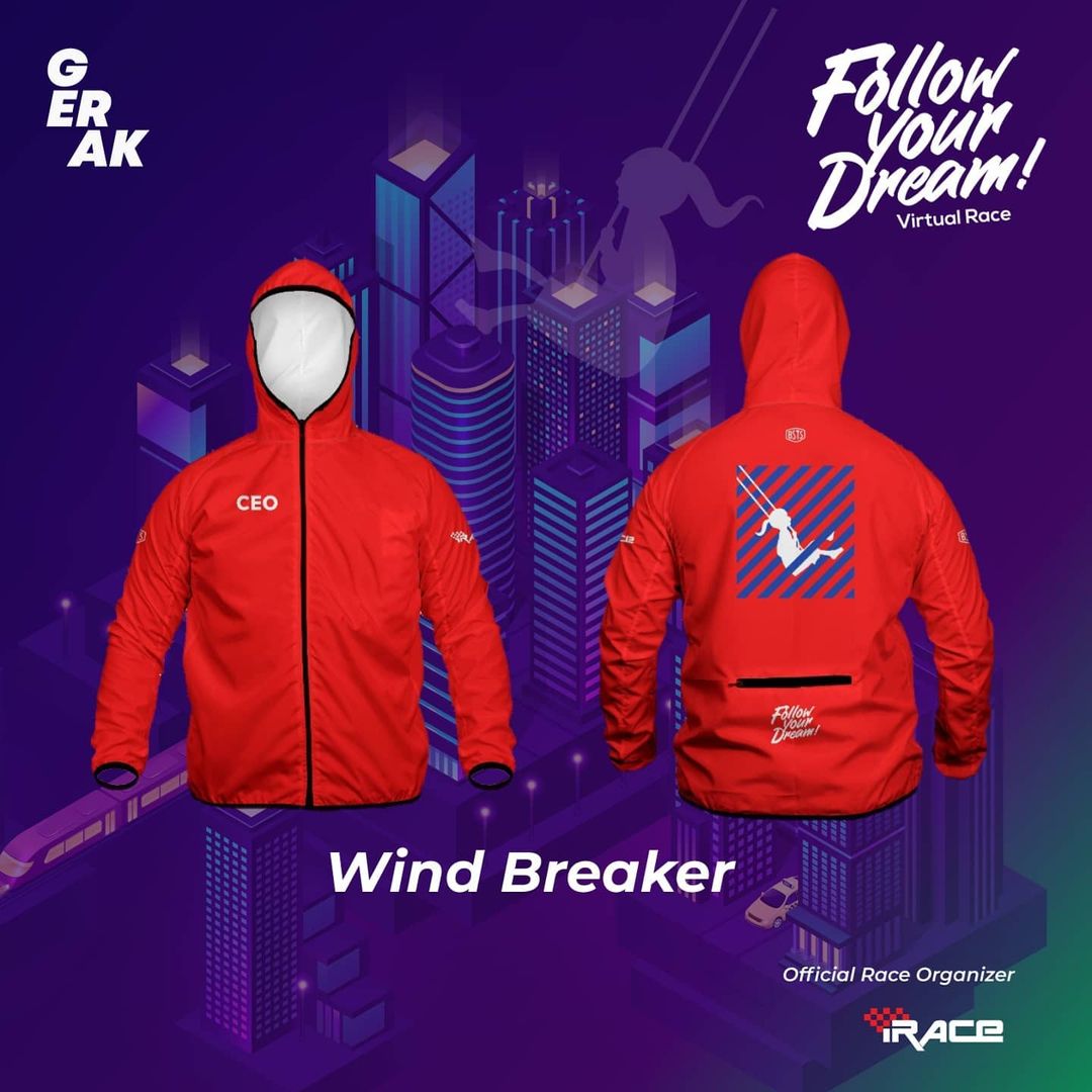 CEO Jaket 🔍 Follow Your Dream Virtual Race • 2021 CEO Jaket - Follow Your Dream Virtual Race • 2021