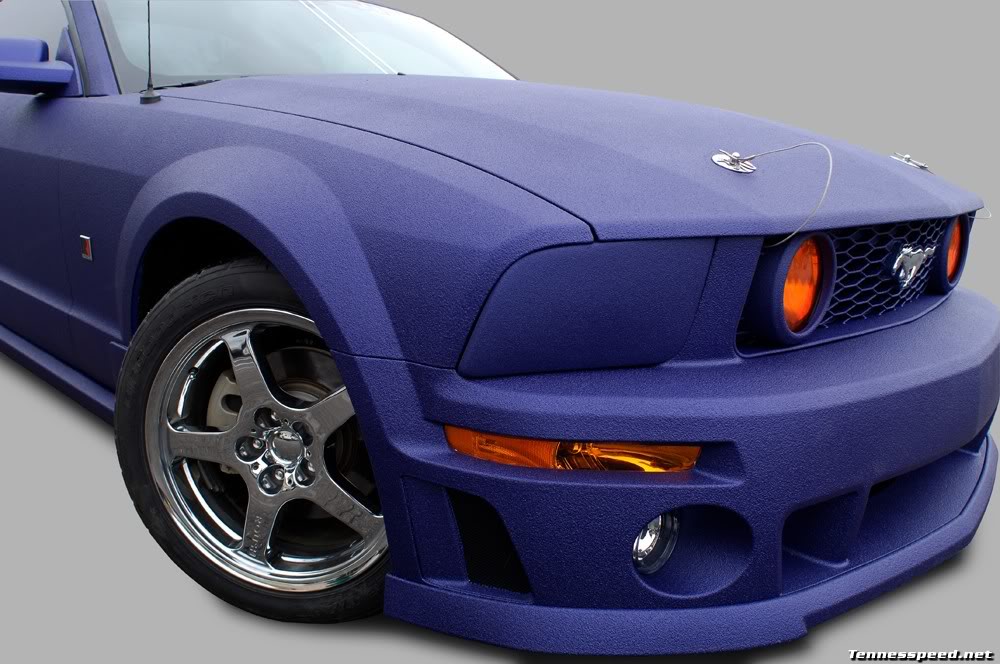 Bedliner on a Modern Mustang? How to Paint Your Car with Bedliner
