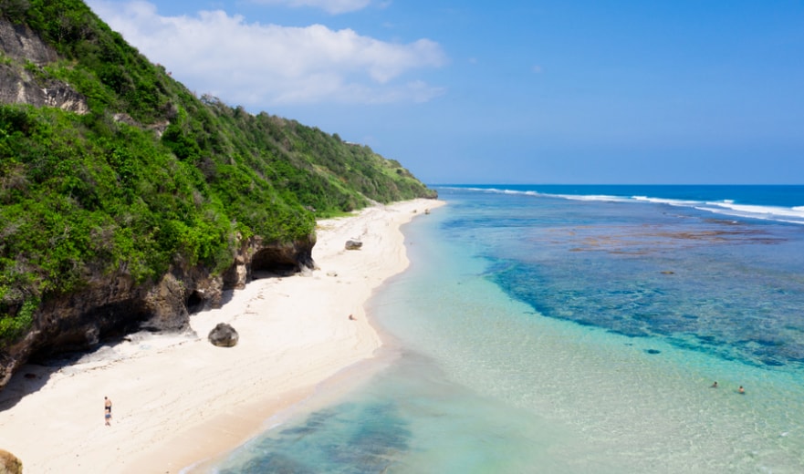 Potret Keindahan Pantai Pandawa Bali