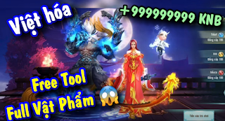 App tải game Trung Quốc | Tải game Nhất Kiếm Giang Hồ Việt Hóa Free Tool Full Vật Phẩm + 9999999999 KNB