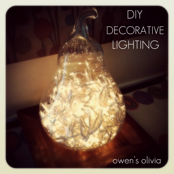 Olivias Easy Peasy Decorative Mood Lighting Mini Tutorial