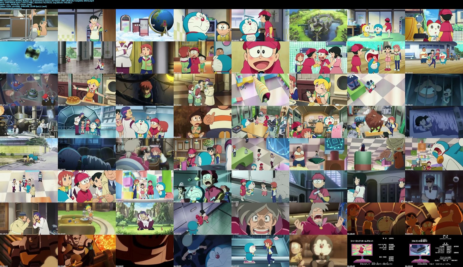 Doraemon y Nobita Holmes en el misterioso museo del futuro (HD) En Doraemon y Nobita Holmes en el misterioso museo del futuro (HD) En