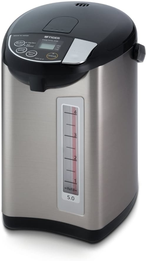 Review Tiger PDUA50UK Electric Water Boiler and Warmer