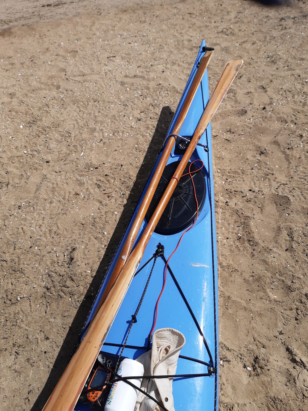 Whitehorse Sea Kayaks Paddling the Greenland power paddle