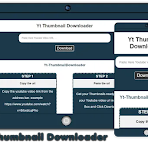 Youtube Thumbnail Downloader Website Template For Blogger Free 2023