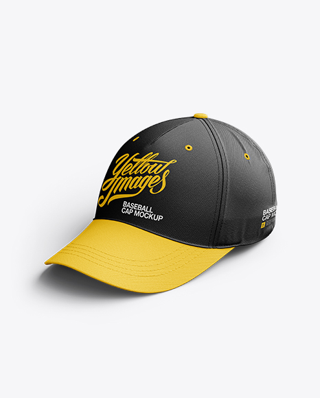 Download Baseball Cap Mockup Halfside View Yellowimages Mockups