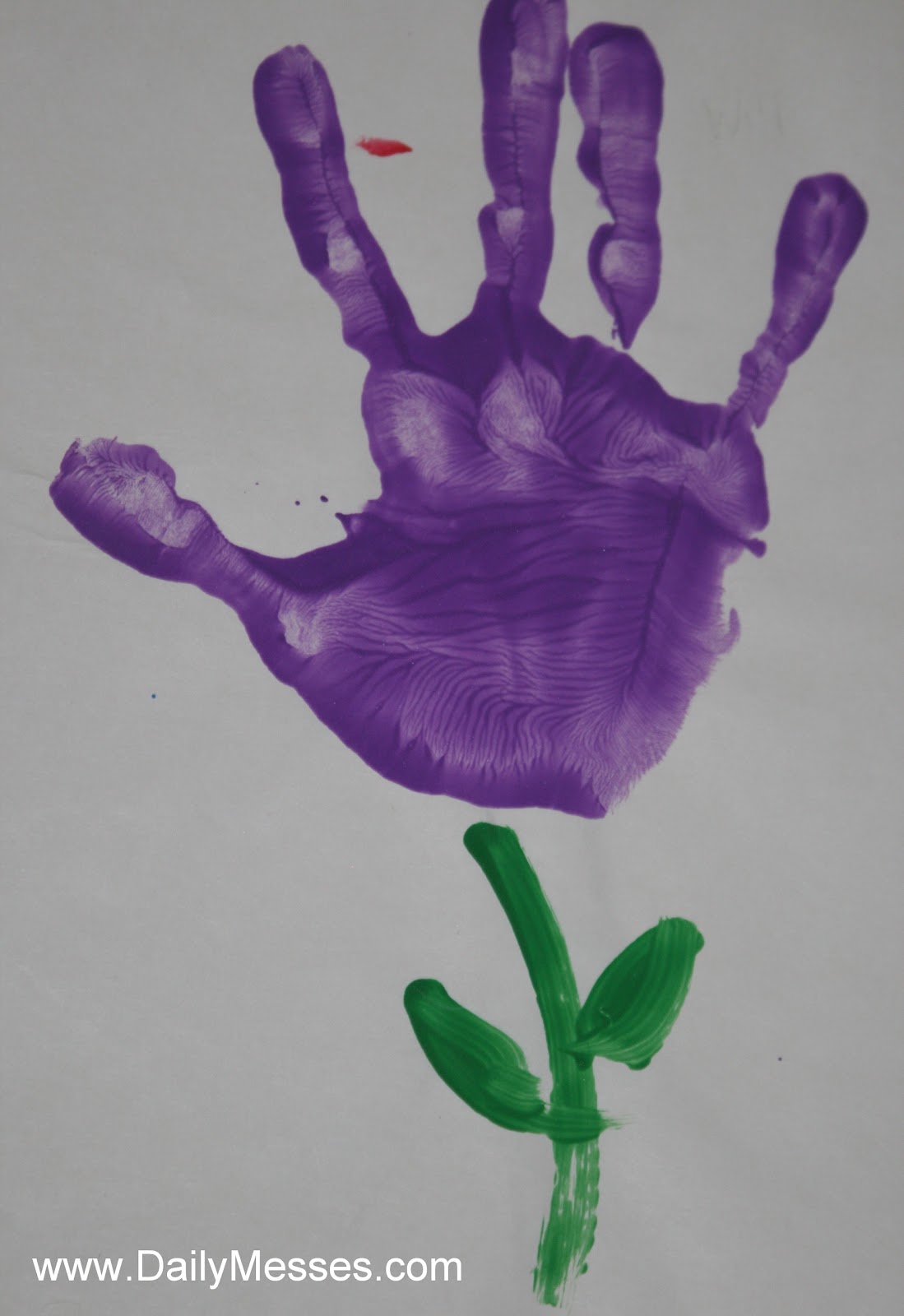 Daily Messes: Handy Flowers