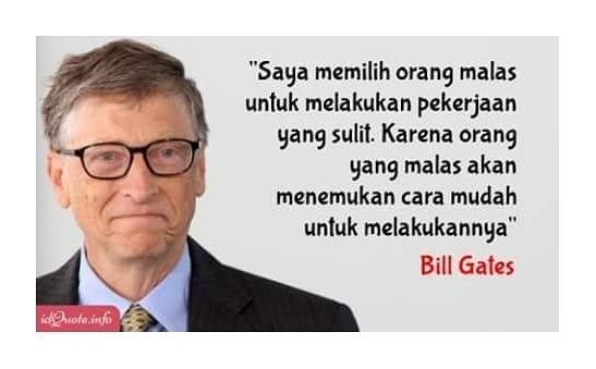 Biografi Bill Gates Bahasa Inggris