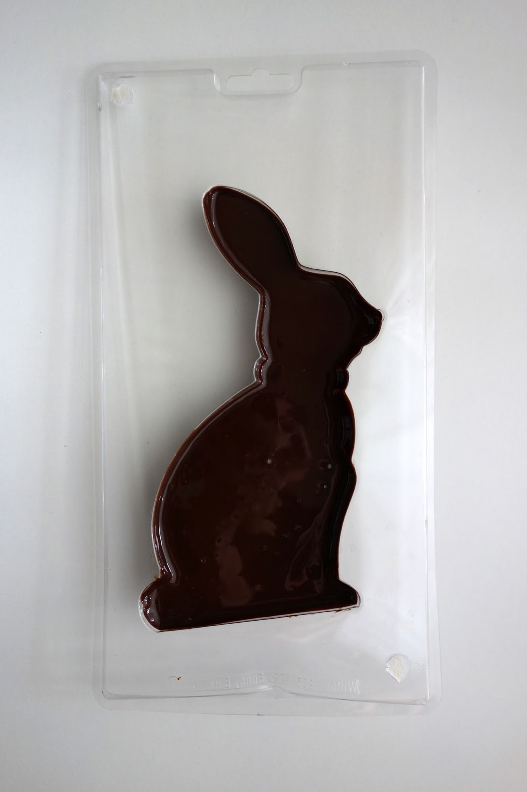 blah to TADA! A Chocolate Bunny