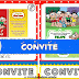 Gênero textual - convite - Turma da Mônica