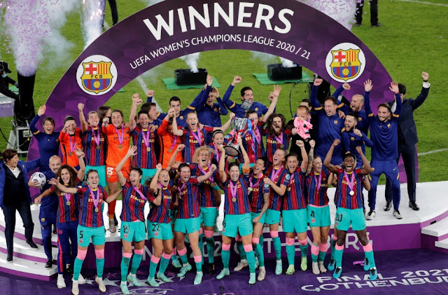 سيدات برشلونة يتوجن بلقب دورى ابطال اوروبا سيدات برشلونة يتوجن بلقب دورى ابطال اوروبا