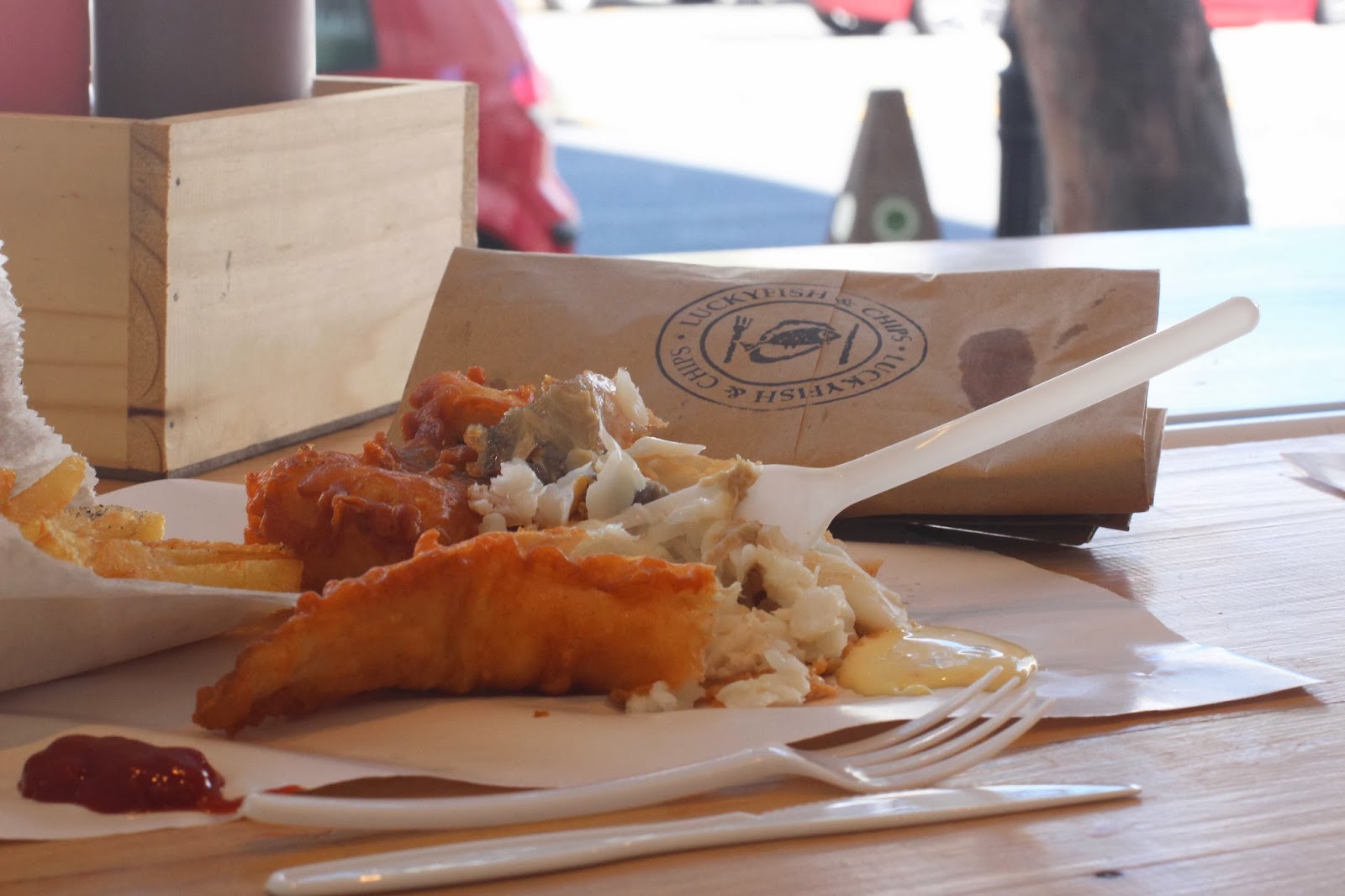 CAPE TOWN DIVA: Fish and Chips in the City...