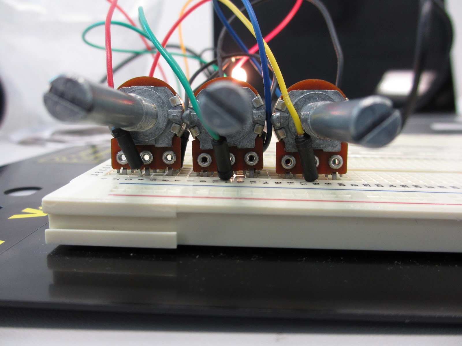 Colourless Zero Potentiometer test