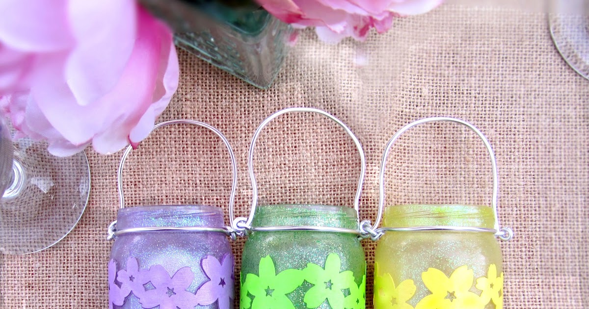 GLASS PAINTED MINI CANDLE JARS BY TOYKRAFTT