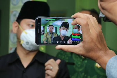 Bupati Nur Arifin Tinjau Kesiapan Penanganan Covid-19 di Kabupaten Trenggalek