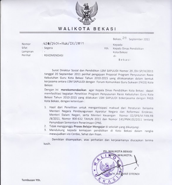 Bang Imam Berbagi: Plt. Walikota Rekomendasikan Disdik