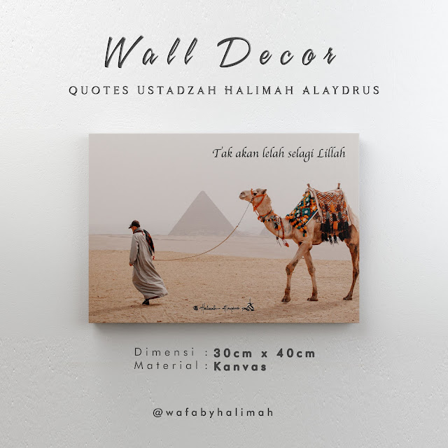 WALL DECOR Halimah Alaydrus Official WALL DECOR Halimah Alaydrus Official