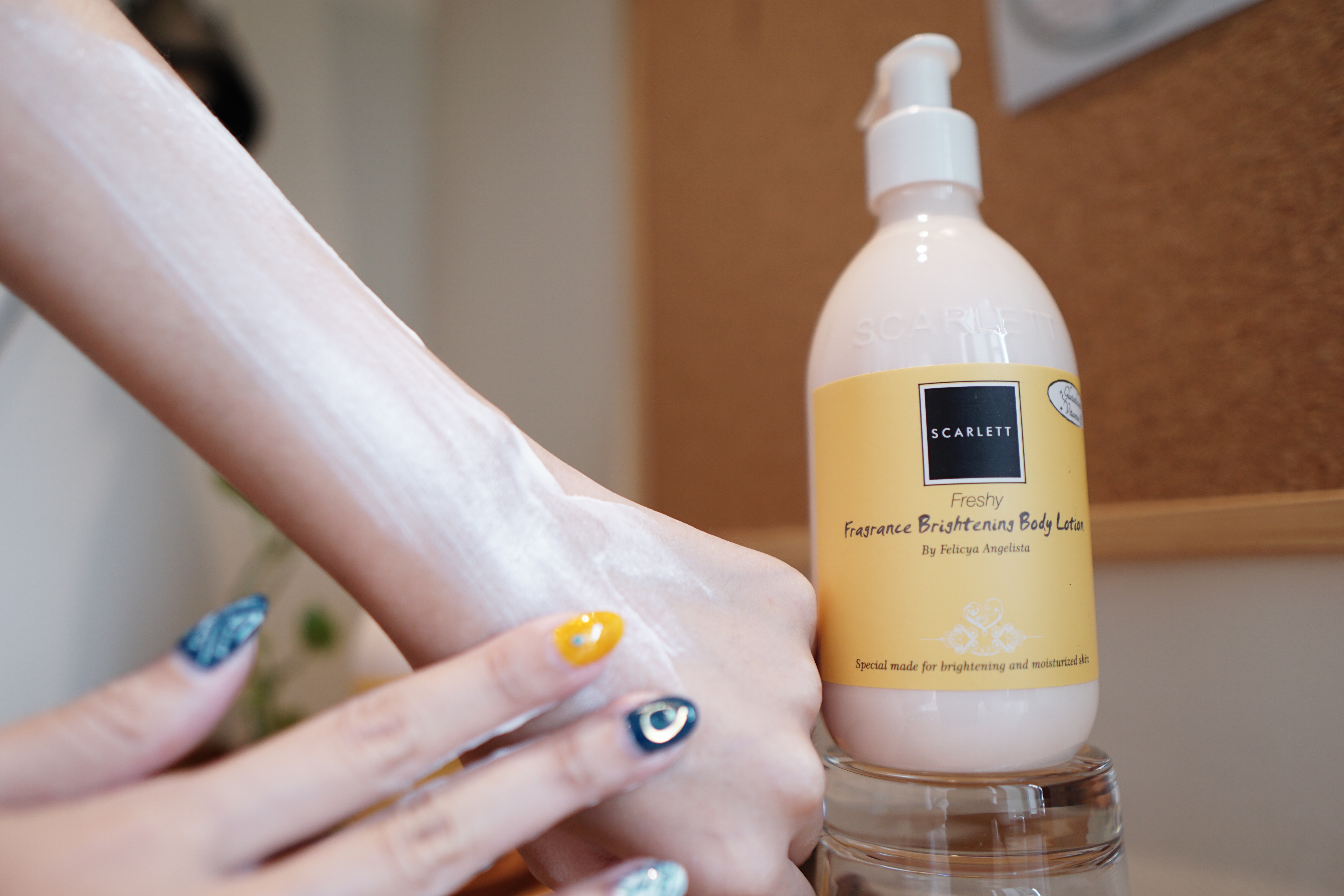 [Beauty] Scarlet Whitening Body Lotion Freshy Review Stevie Wong