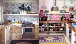 kitchen open rental kitchens boho gypsy decor backsplash shelvin sink shelving shelf yaya above