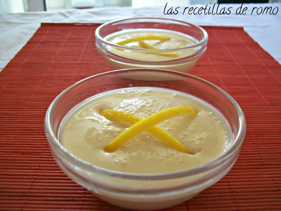 "Mousse de limón exprés"