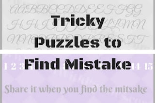 Find the Mistake: Tricky and Cool Visual Puzzles and Answers