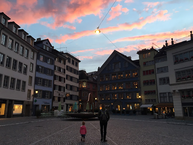Backpacking with Baby: Zurich