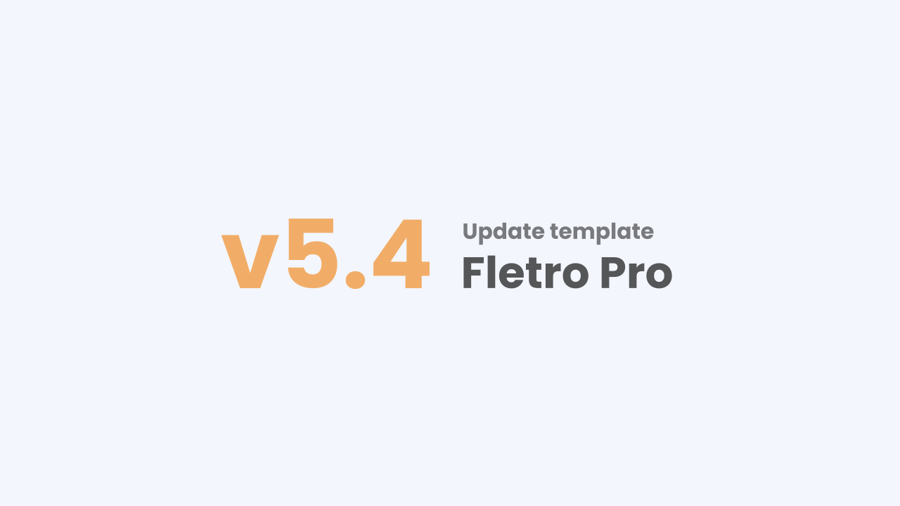 Update Fletro Pro v5.4