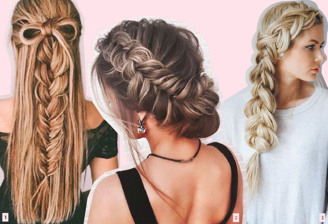 22 Penteados com Tranças Lindos e Populares no Pinterest