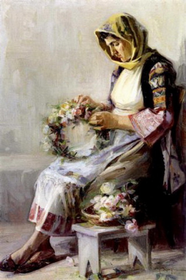 Άννα Αγγελοπούλου: Πρωτομαγιάτικο στεφάνι. Πίνακες του Απόστολου ...