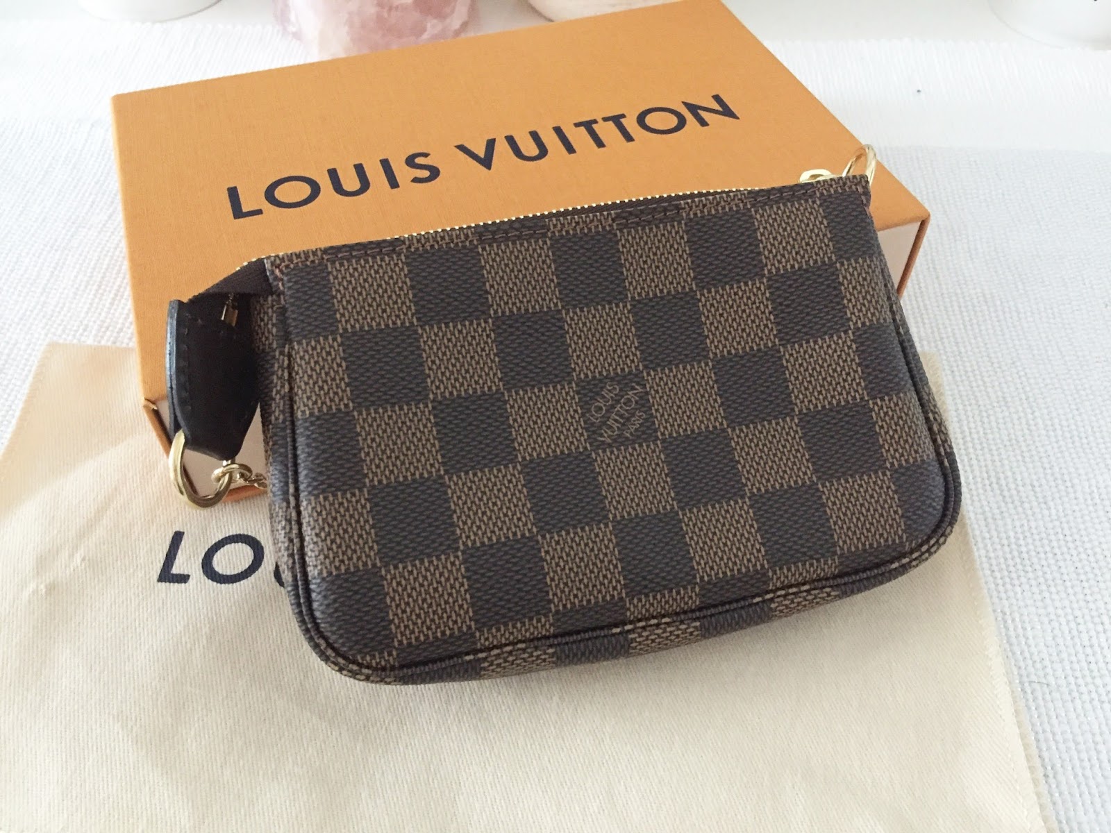Louis Vuitton Cosmetic Pouch Azur Unboxing