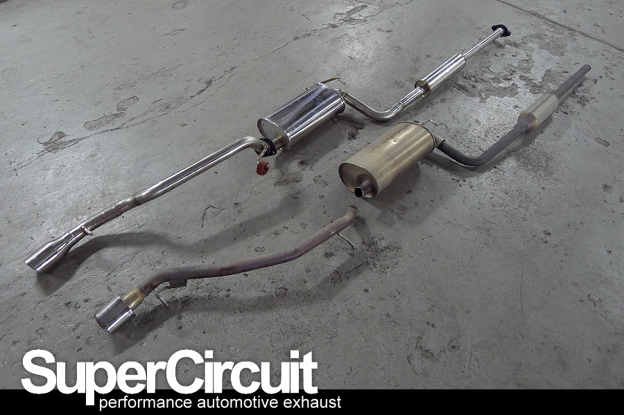 SUPERCIRCUIT Exhaust Pro Shop: Mazda3 (BL) Axle-back Exhaust System