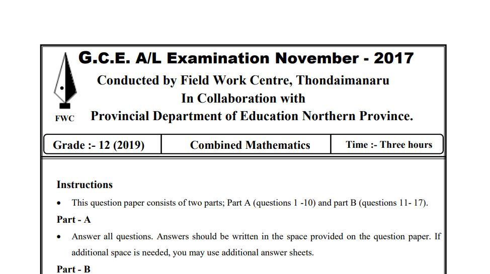 English paper 1 2017 picture
