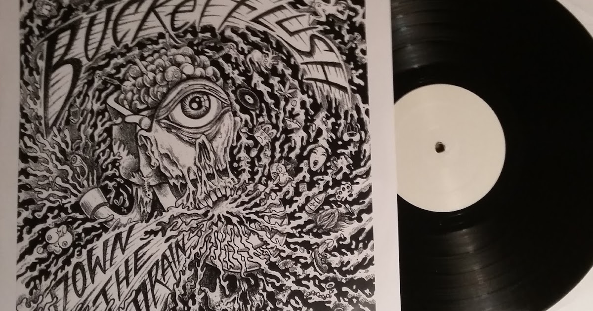 DEATH FIST webzine BUCKET FLUSH „Down the drain“ LP 2012 (samovydanie)