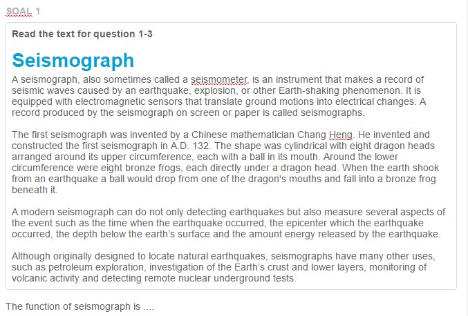Factual Report About Natural Phenomena Enak