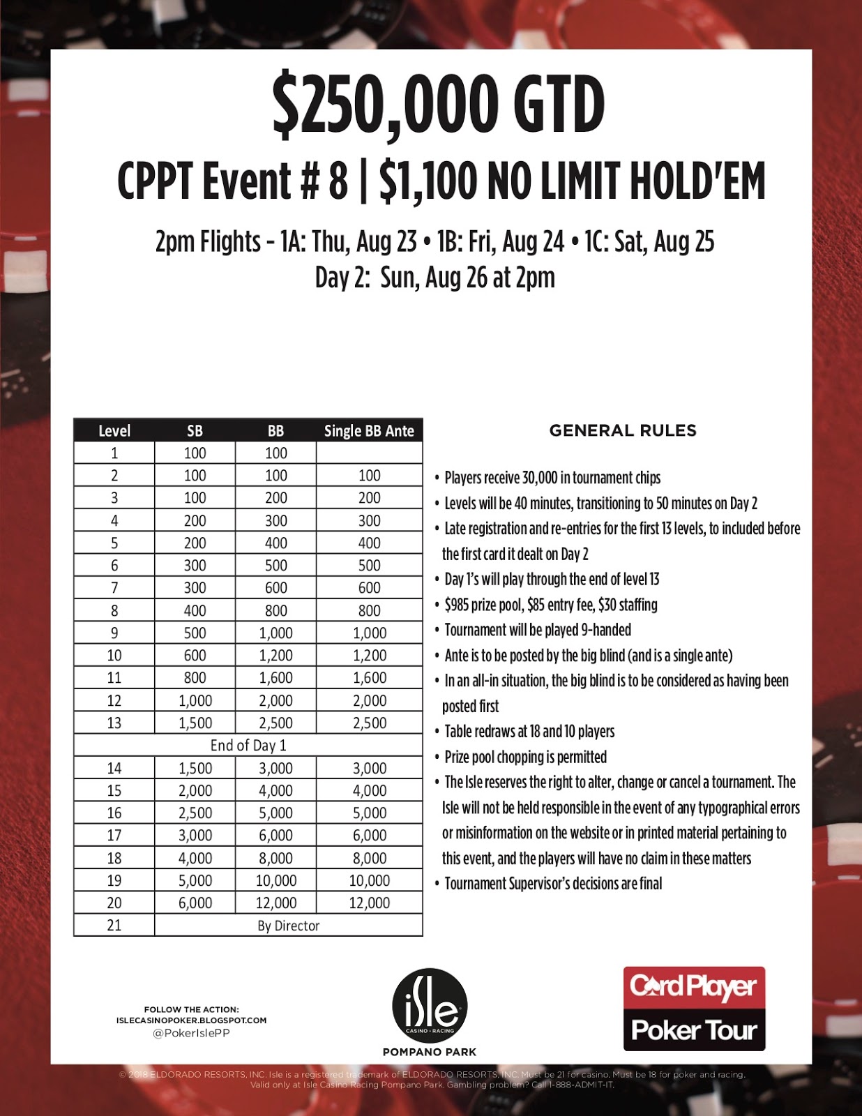 G Casino Manchester Poker Schedule 2018 G Casino Manchester Poker Schedule 2018