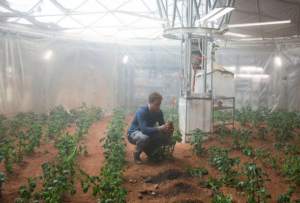 When it will be possible to harvest on Mars