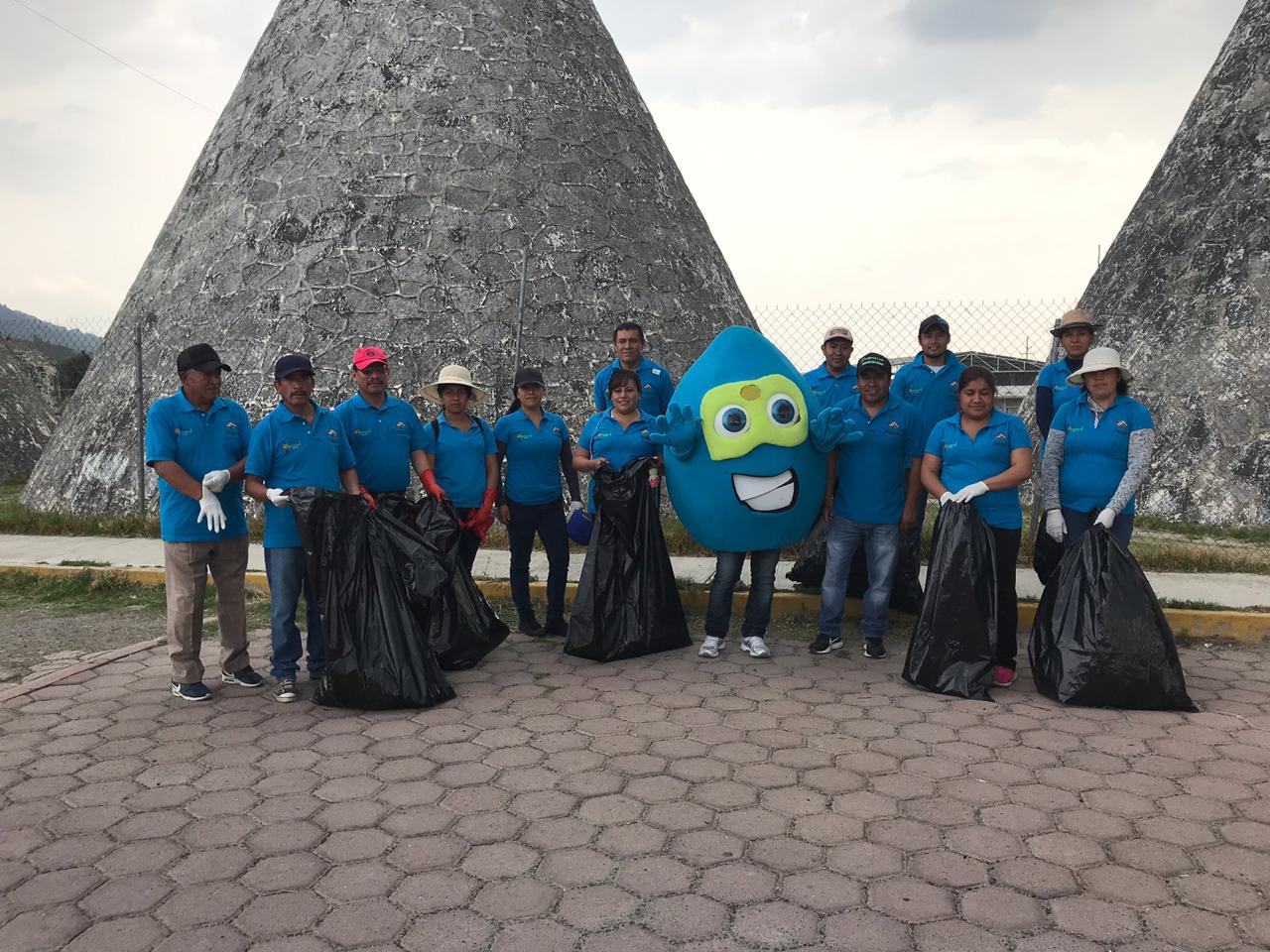 SAN JOSÉ TEACALCO SE SUMA A ACCIONES DE LIMPIEZA PARA SALVAR AL