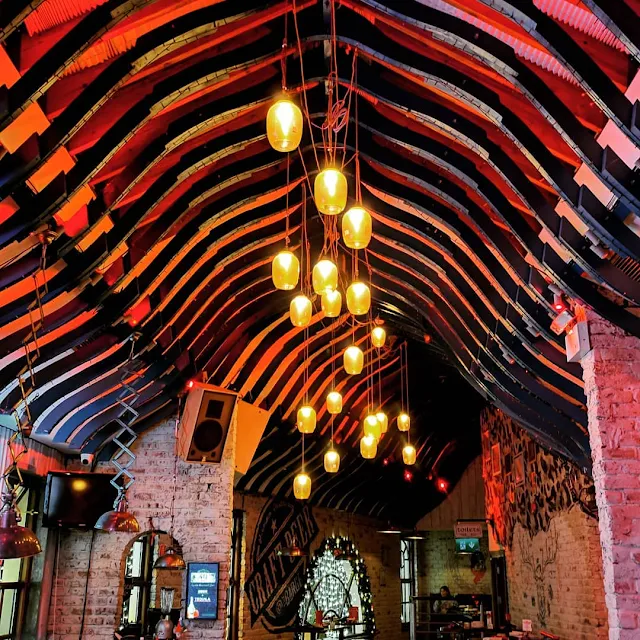One day in Dublin itinerary: the interior of the Barge Inn