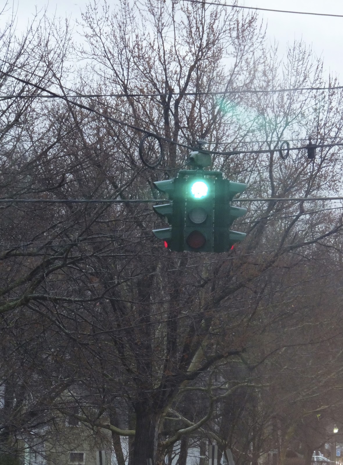 MerrySyracuse Traffic Light on Tipperary Hill