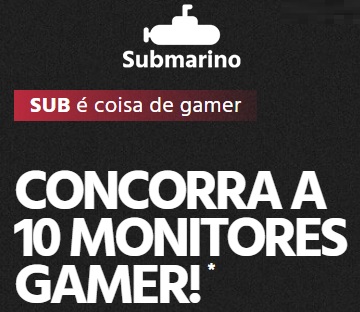 Sub é Coisa Gamer Concorra 10 Monitores Gamer