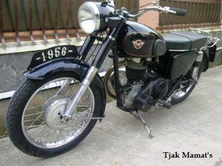 РњРѕС‚РѕС†РёРєР» Matchless 500 1956