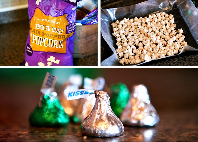 Better Than Doing Laundry Salted Hershey Kiss Popcorn