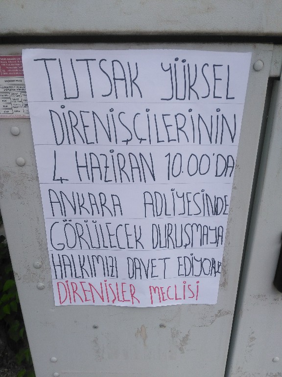 Direnişler Meclisinden Duvar Gazetesi Çalışması Halkın Sesi TV