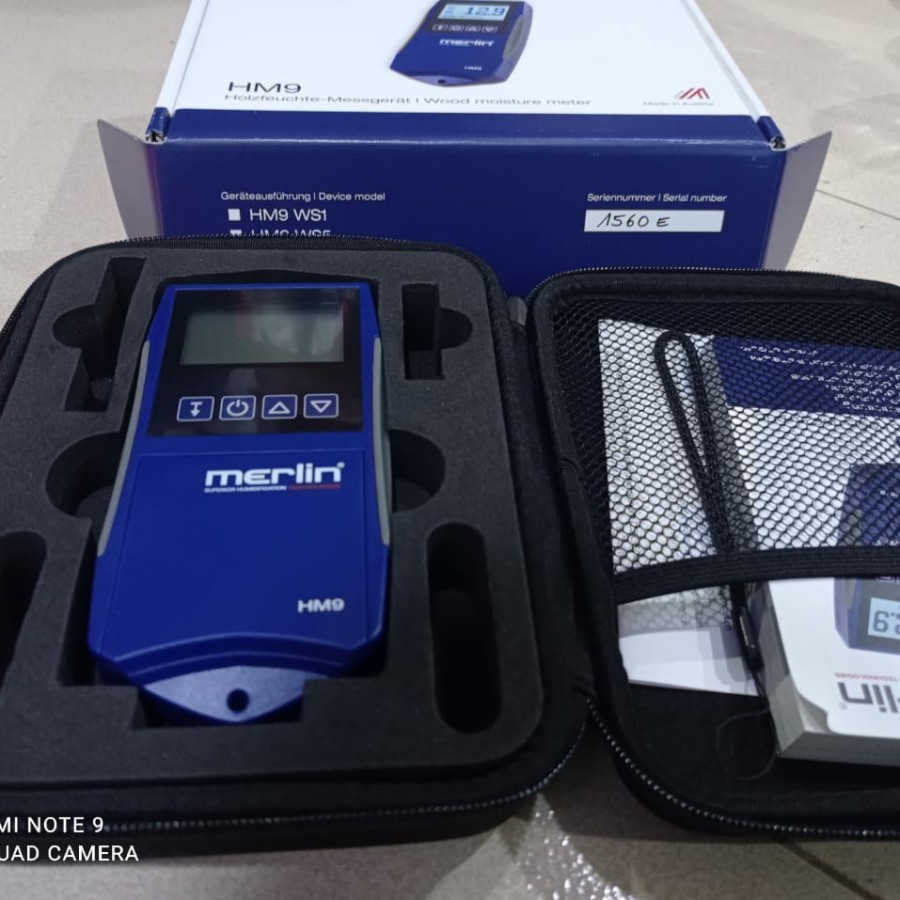 JUAL MERLIN HM9 WS1 Veneer Wood Moisture Meter HUB 08170777190 Toko