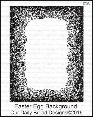 Our Daily Bread Designs Stamp - Easter Egg Background