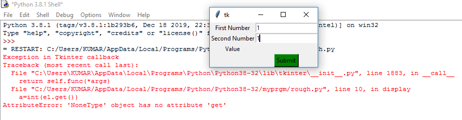 Attributeerror Nonetype Object Has No Attribute Python Grad Func - Riset