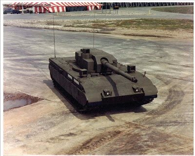 M1 Tank Test Bed (TTB) with Unmanned Turret