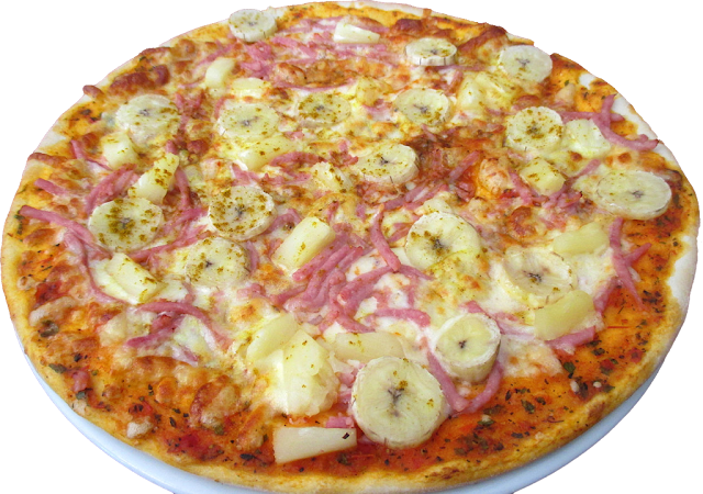 alt="pizza,toppings,pizza toppings,pizza flavors,Banana Curry Pizza,foods,weird facts,food facts"