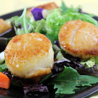 Kara Age Scallop Salad with Honey Lime Dressing | I Can Cook That