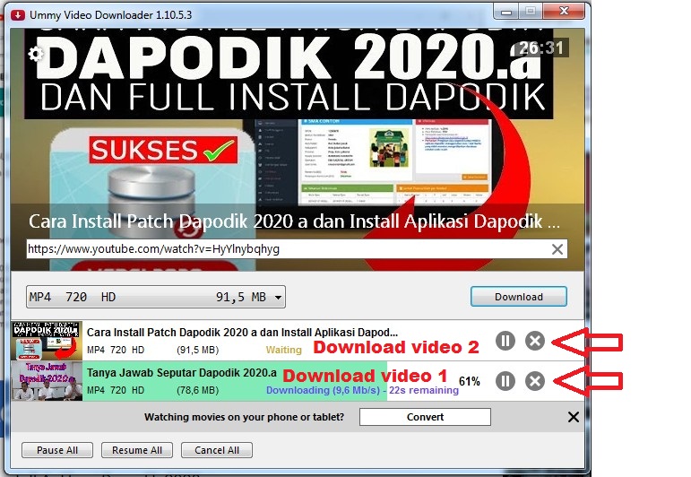 Cara Cepat Download Video dan Ubah Ke Mp3 dari YouTube  Belajar Tanpa